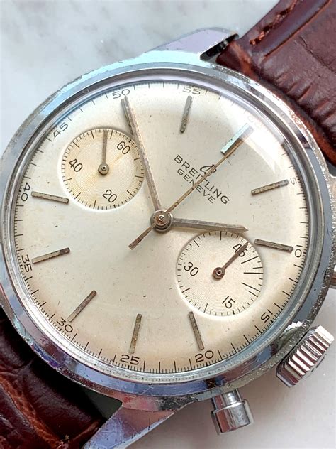 breitling geneve vintage automatic jumbo big size|vintage breitling geneve review.